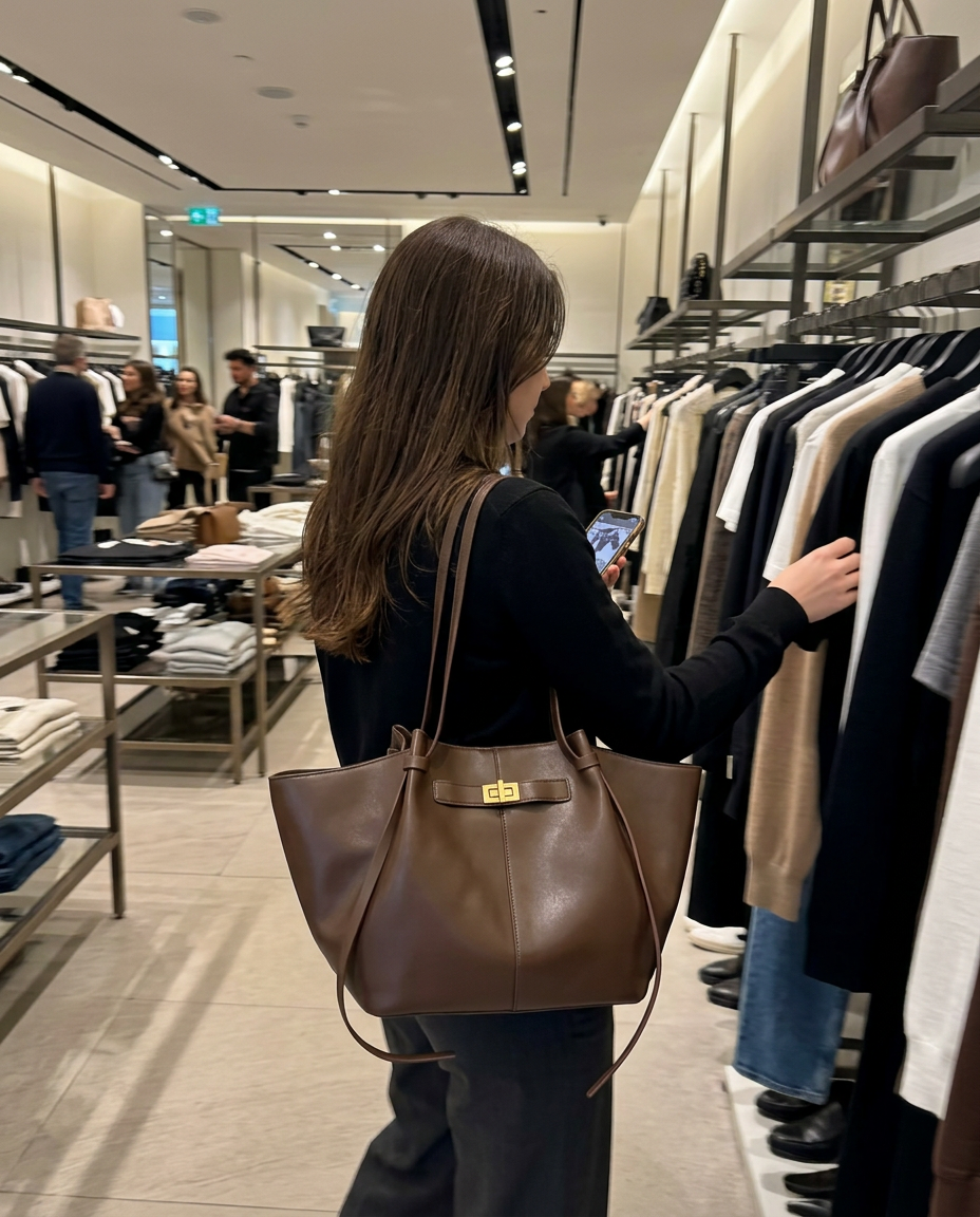 Valentina Luxe Carryall Tote Bag