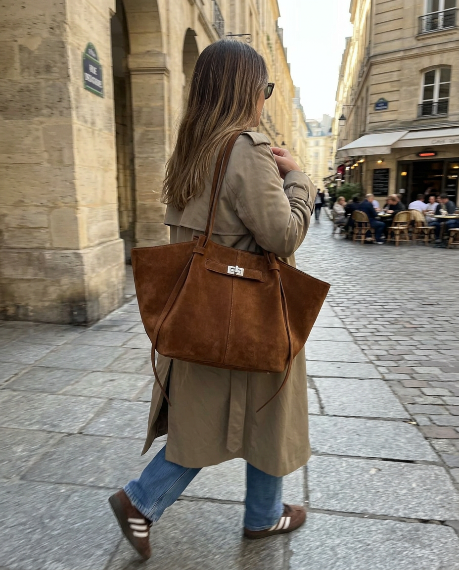 Valentina Luxe Carryall Tote Bag