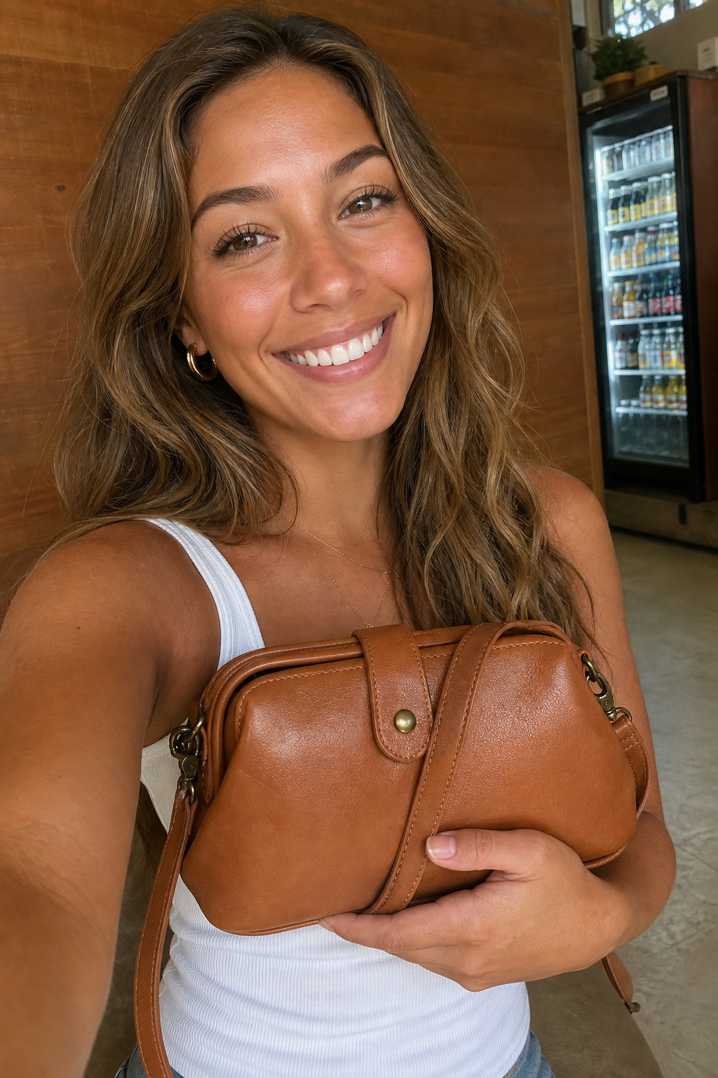 Luna Vintage Crossbody Bag