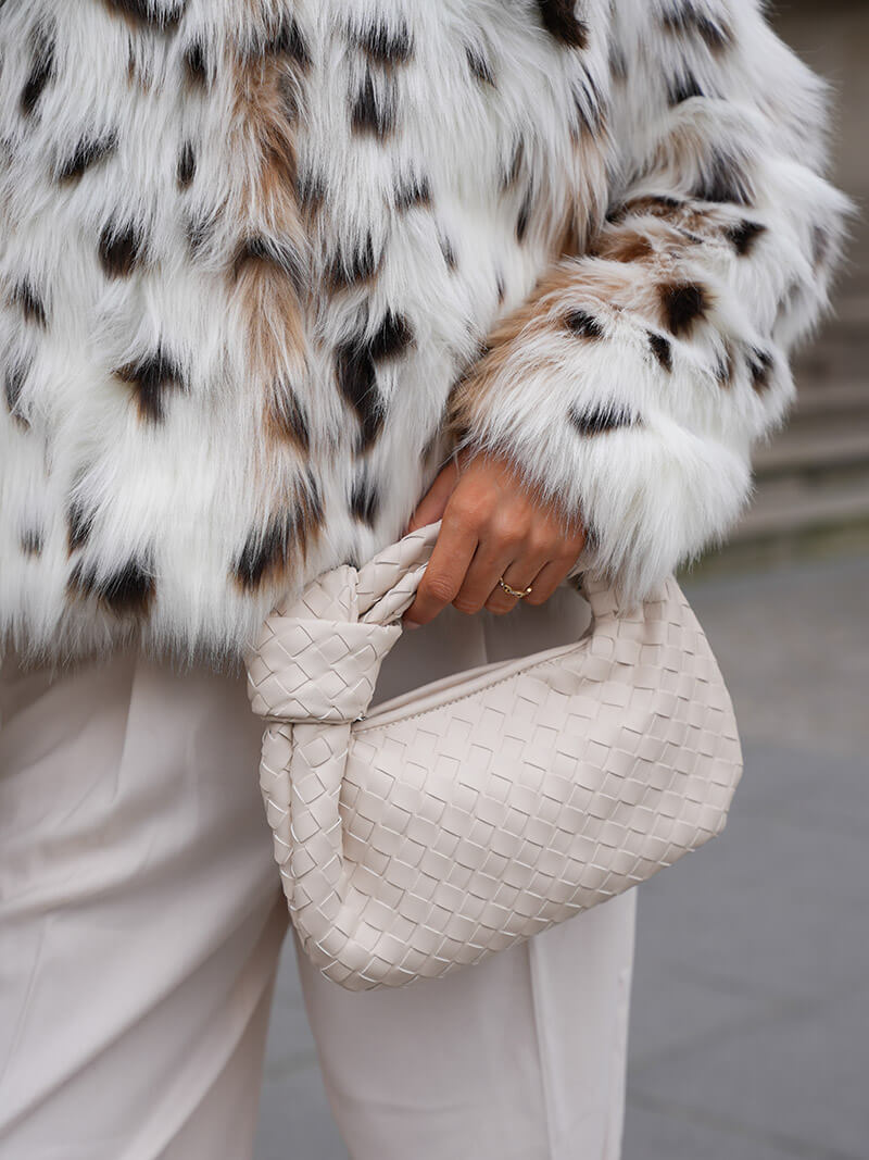 Amelia Mini Woven Handbag