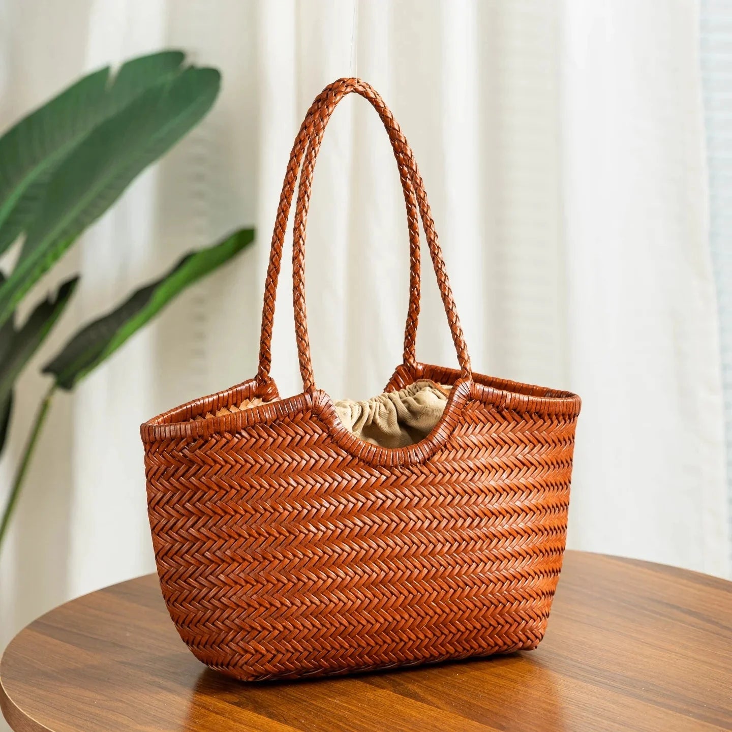 Aurelia Handwoven Tote Bag