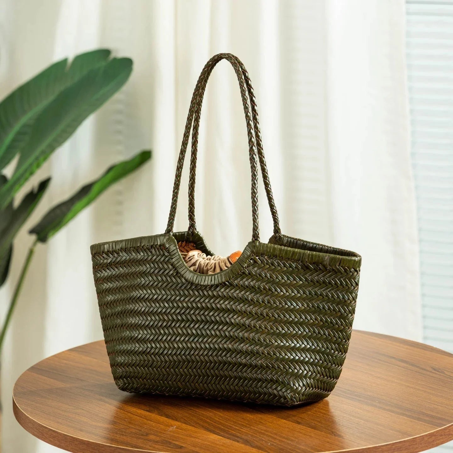 Aurelia Handwoven Tote Bag