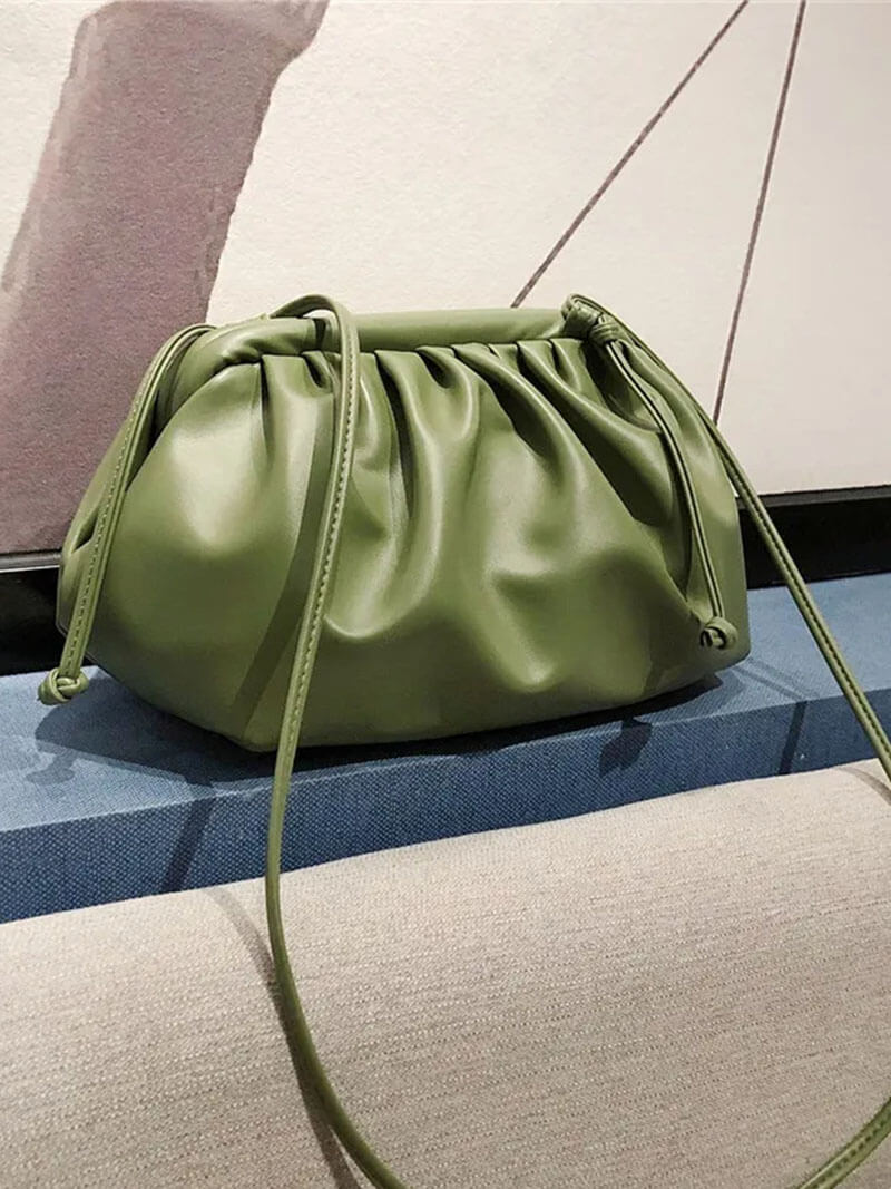 Aurora Luxe Drawstring Crossbody Bag