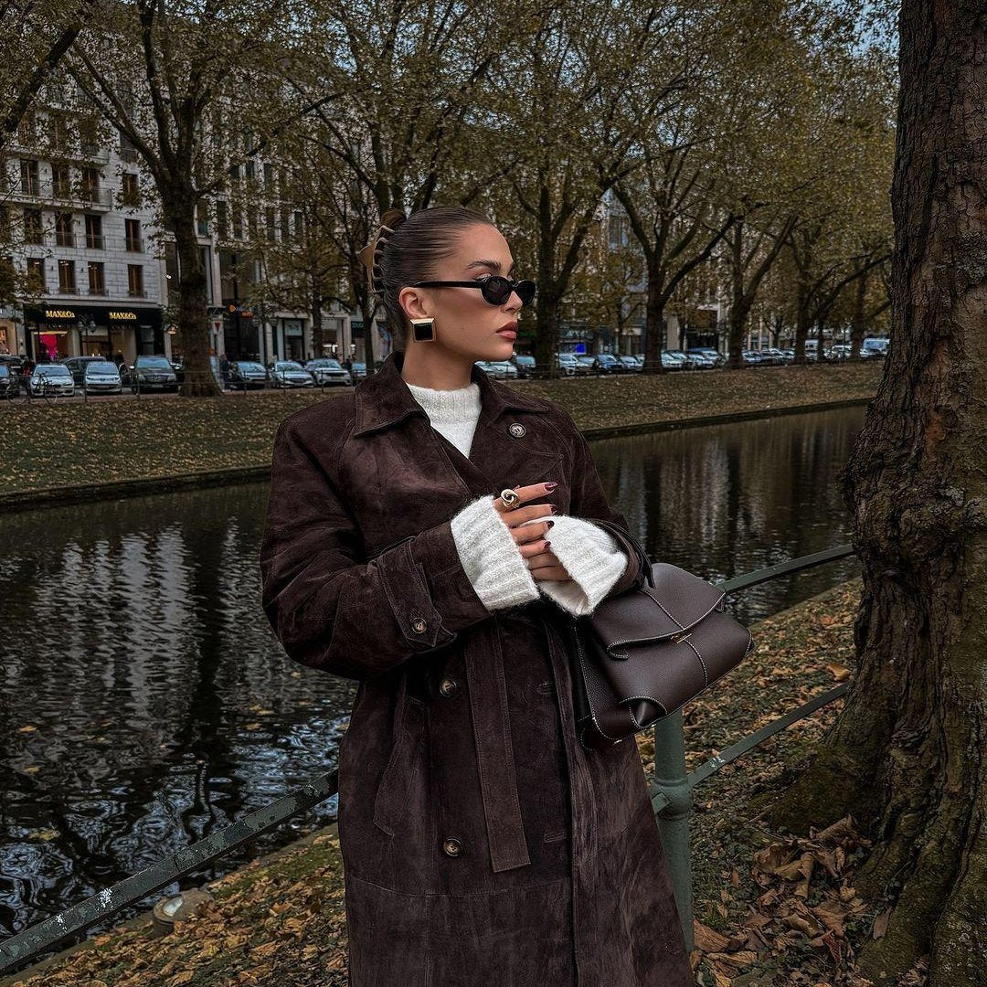 Aveline Structured Leather Handbag