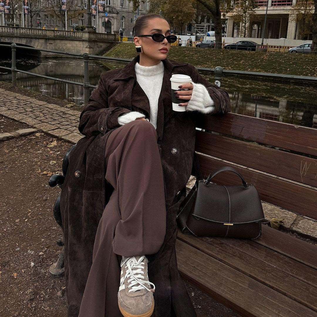 Aveline Structured Leather Handbag