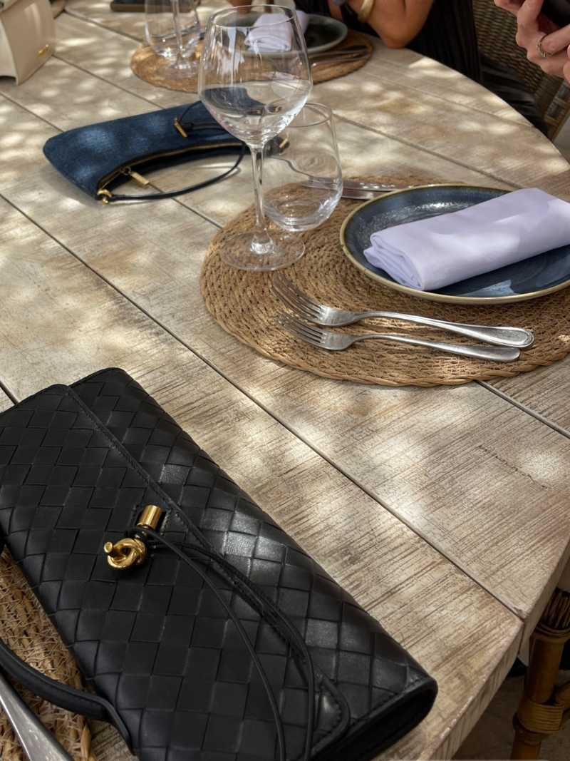 Bianca Woven Convertible Clutch