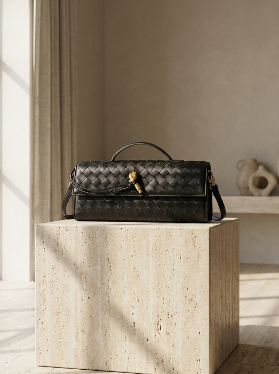 Bianca Woven Convertible Clutch