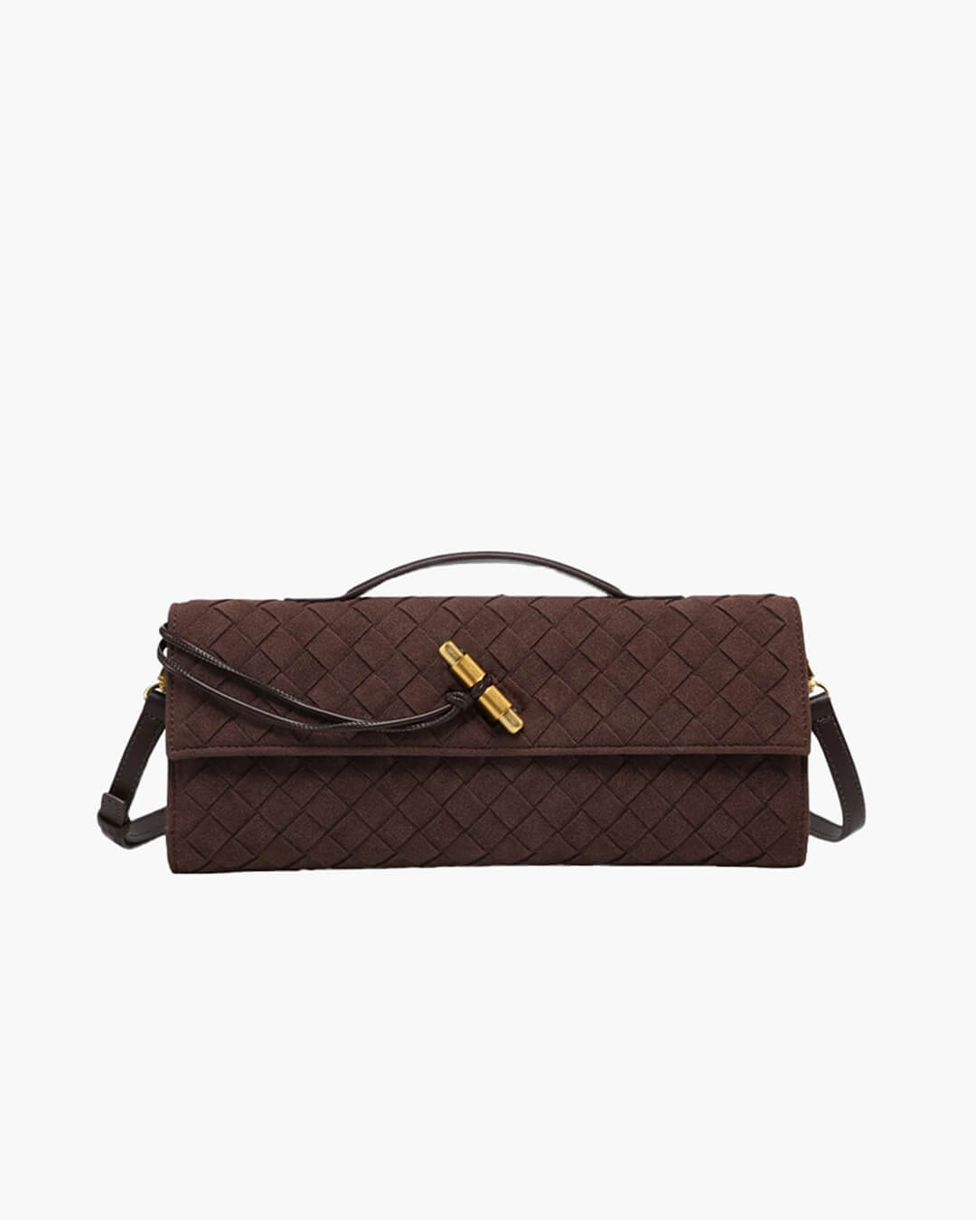 Bianca Woven Crossbody Clutch Bag