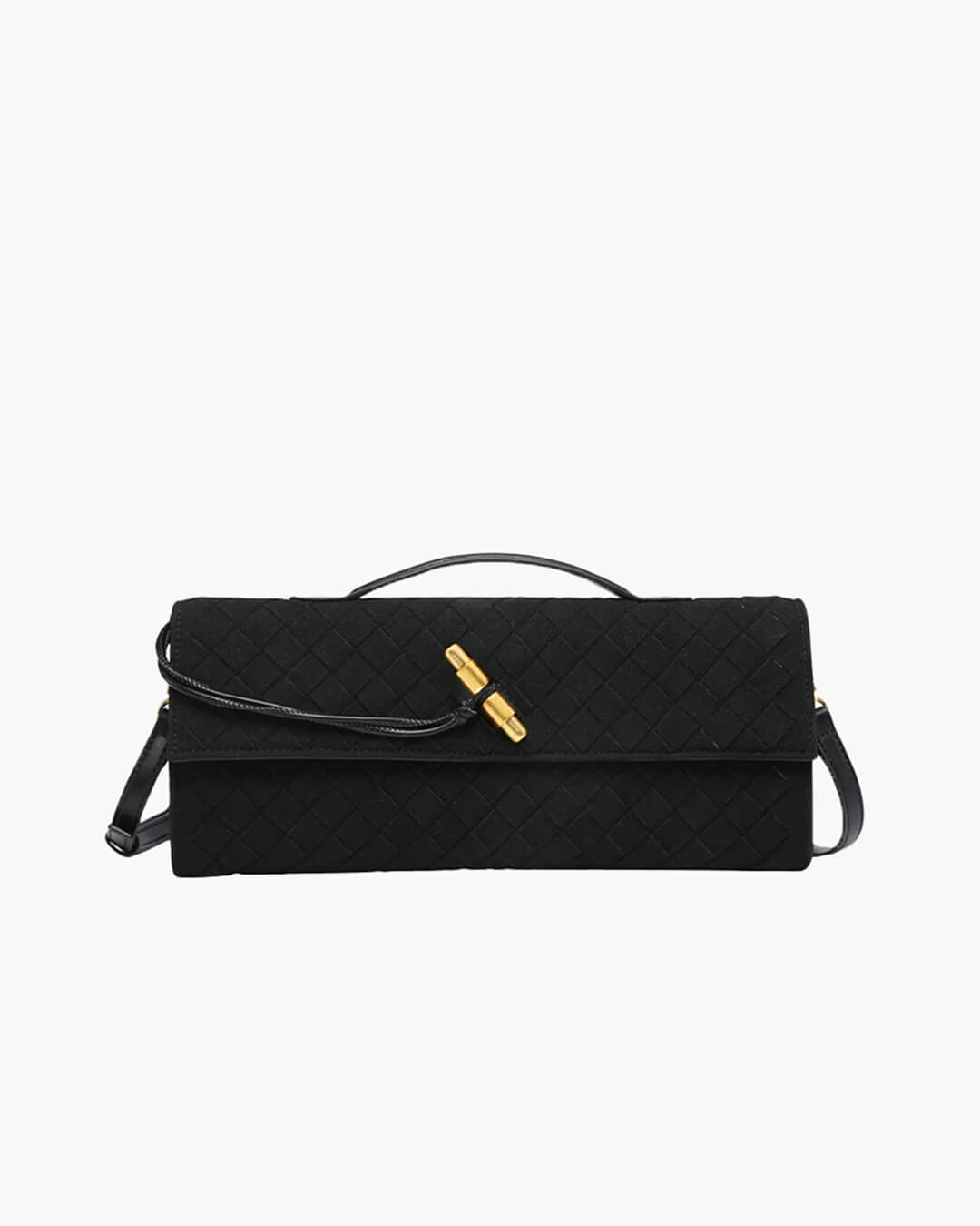 Bianca Woven Crossbody Clutch Bag