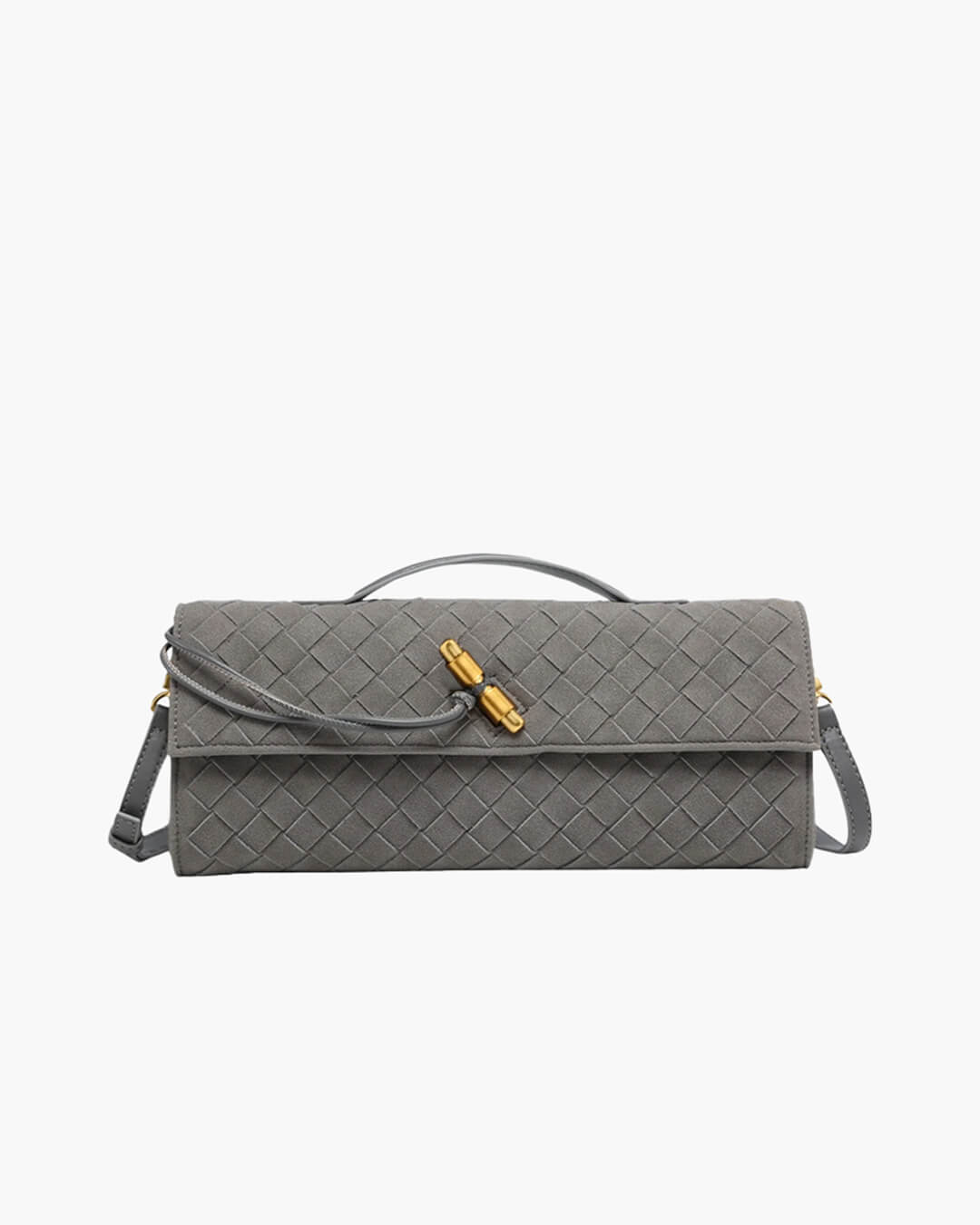 Bianca Woven Crossbody Clutch Bag