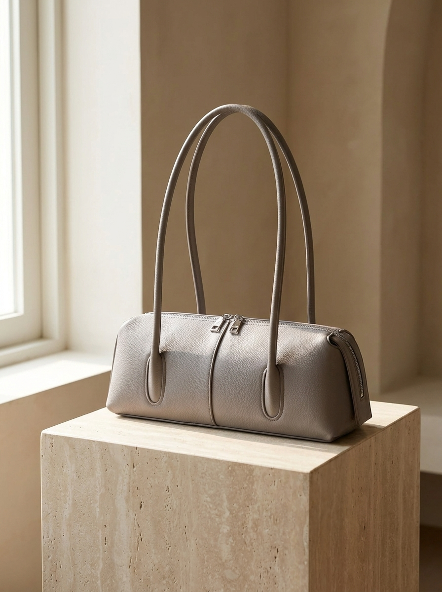 Camille Vintage Baguette Shoulder Bag