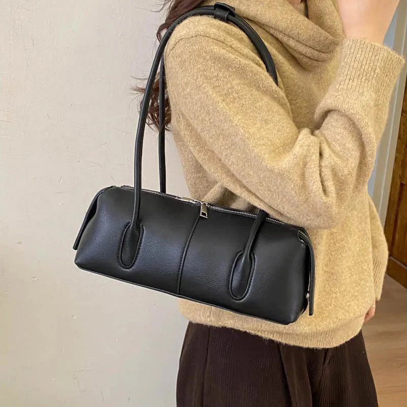Camille Vintage Baguette Shoulder Bag