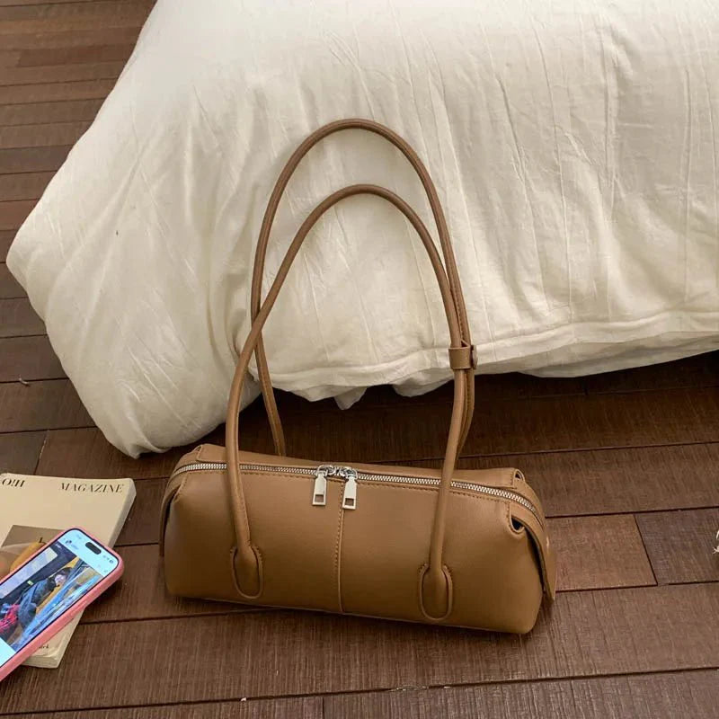 Camille Vintage Baguette Shoulder Bag