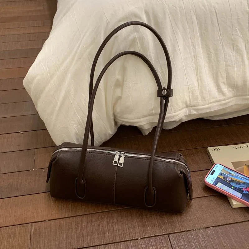 Camille Vintage Baguette Shoulder Bag
