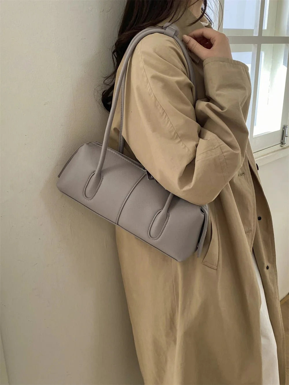 Camille Vintage Baguette Shoulder Bag