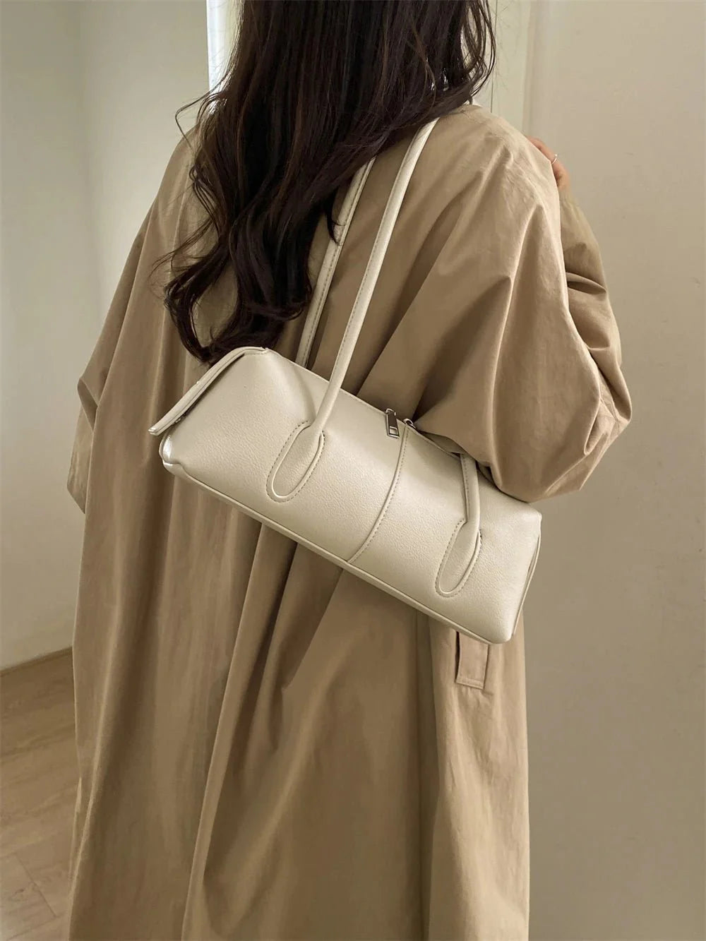 Camille Vintage Baguette Shoulder Bag