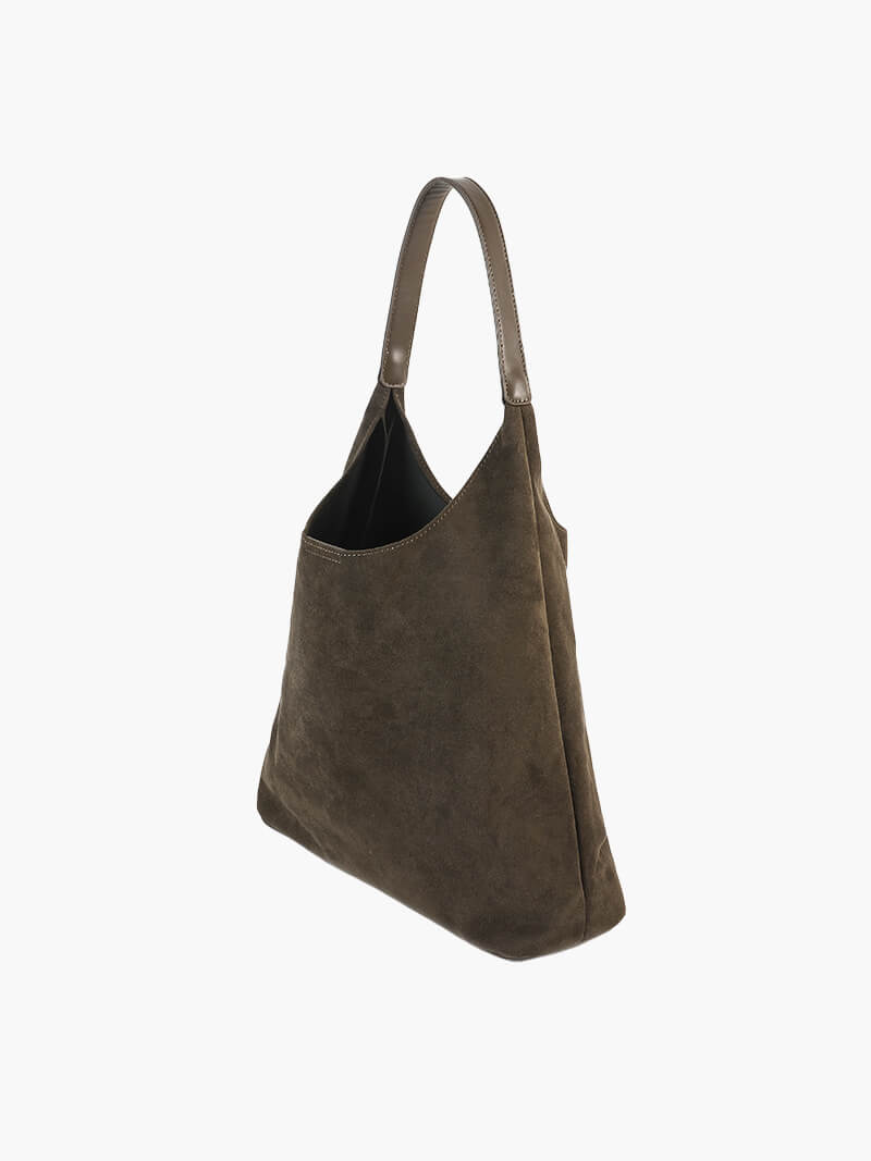 Celeste Suede Slouch Tote Bag