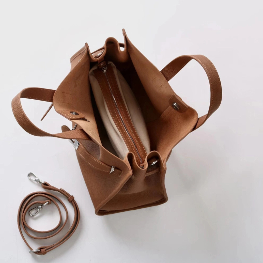 Charlotte Structured Everyday Tote Bag