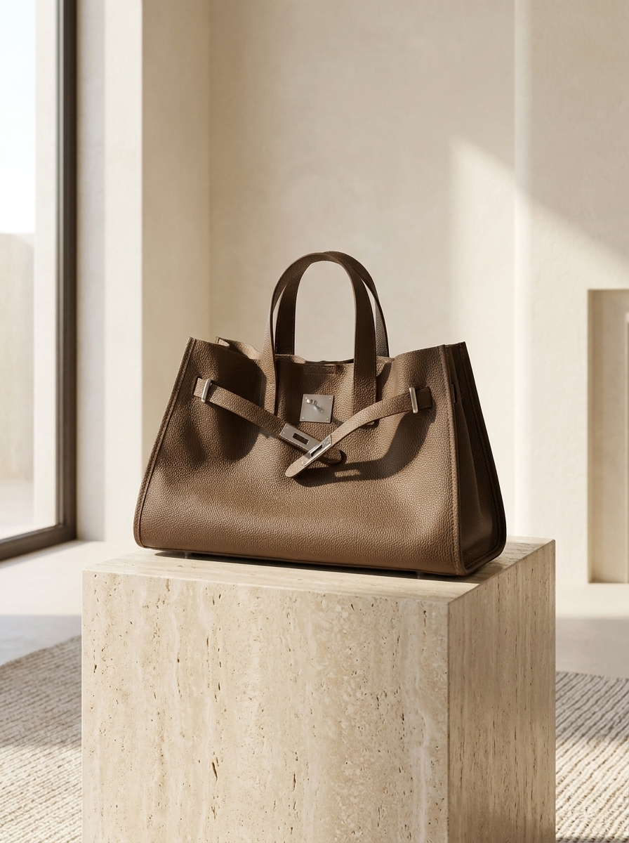 Charlotte Structured Everyday Tote Bag