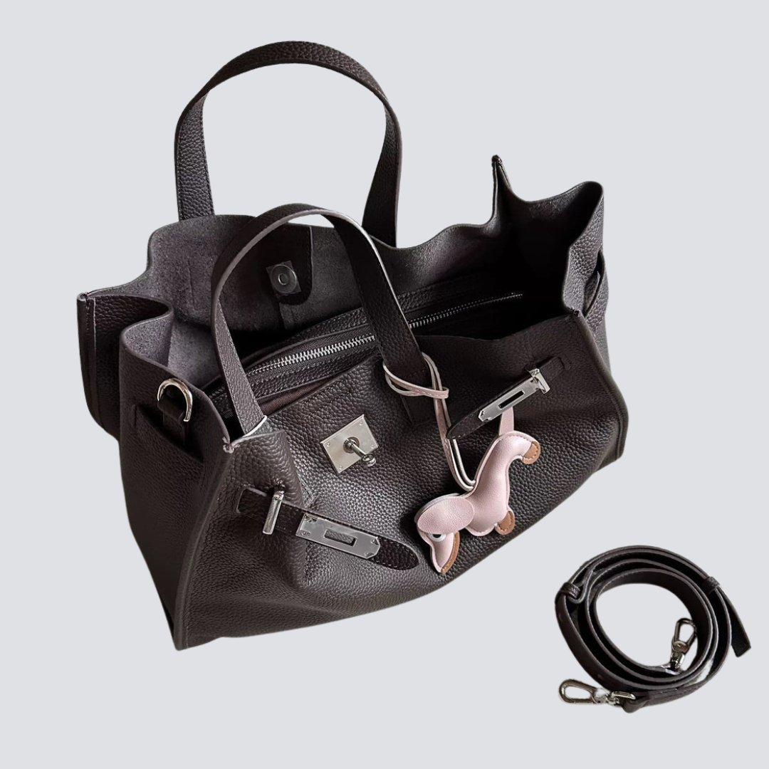 Charlotte Structured Everyday Tote Bag