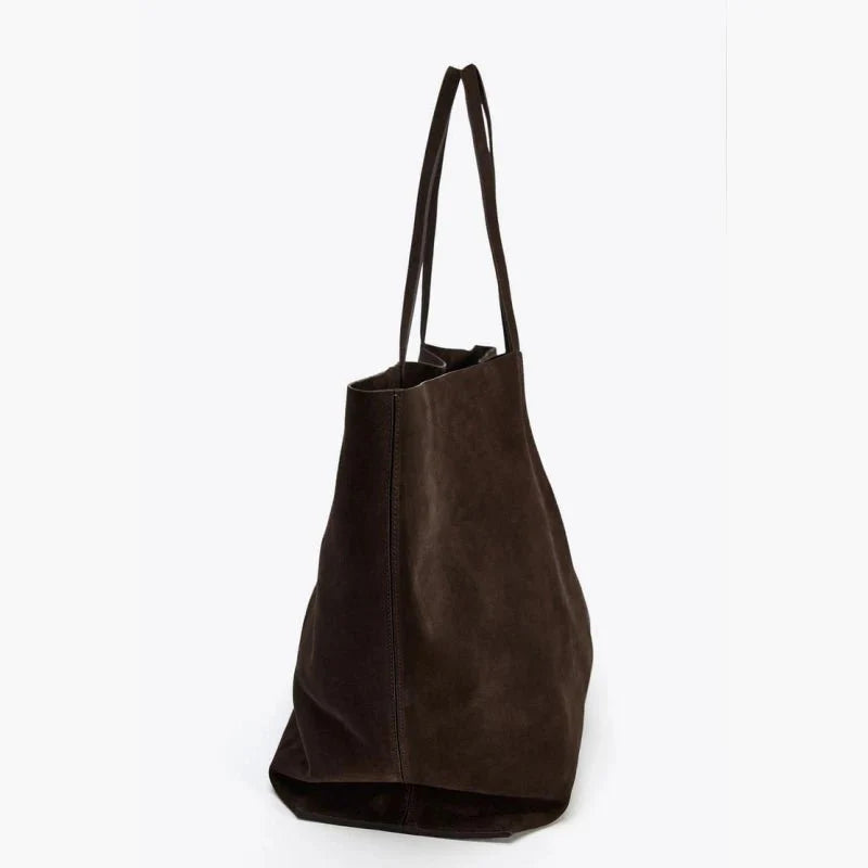 Cynthia Oversized Suede Tote Bag