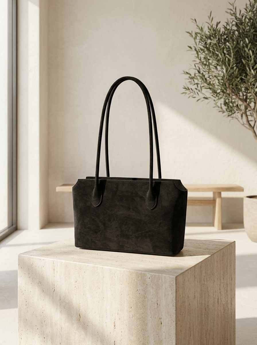 Elodie Suede Everyday Shoulder Bag
