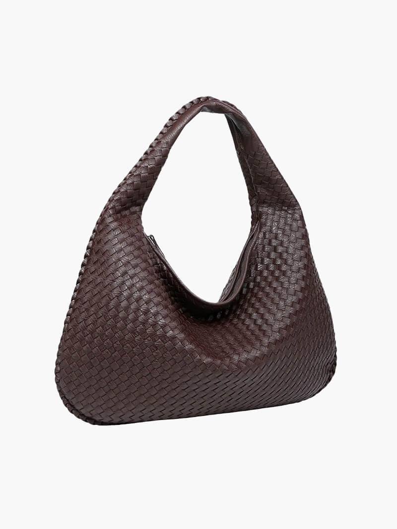 Isabella Woven Hobo Shoulder Bag