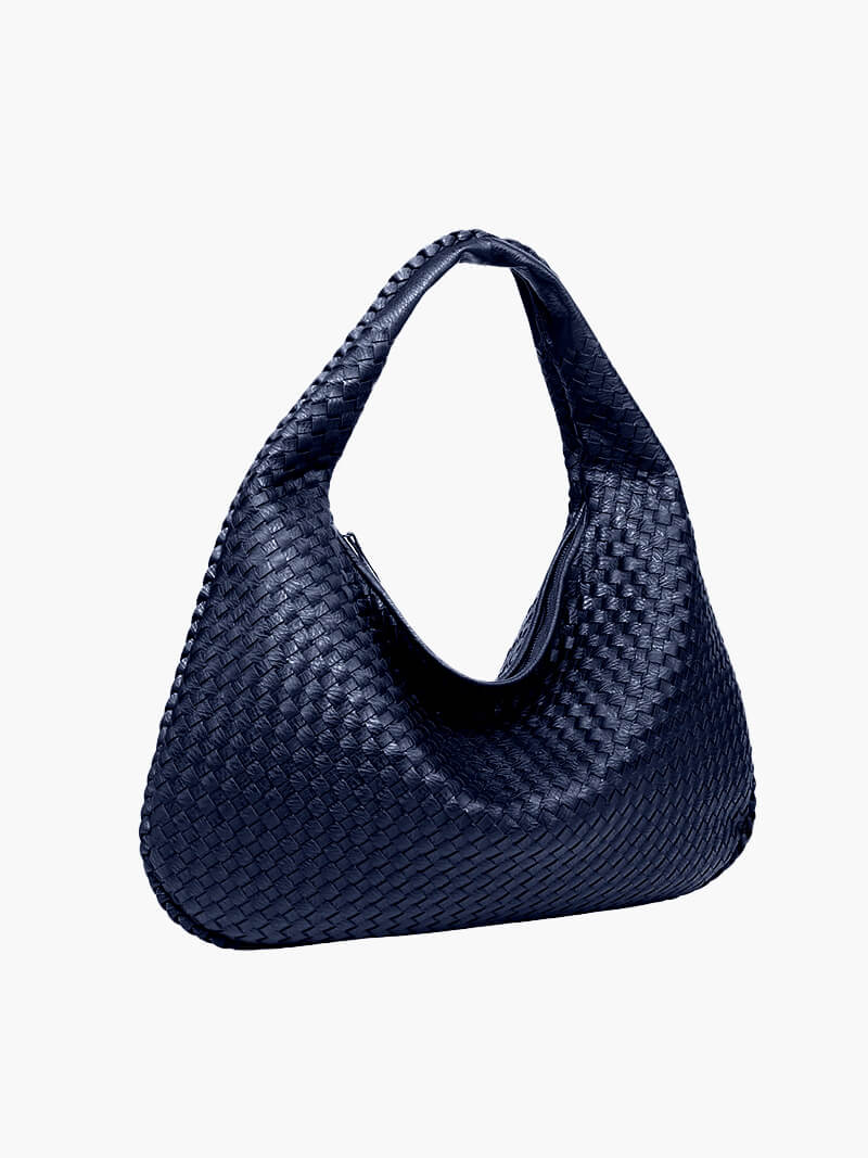 Isabella Woven Hobo Shoulder Bag