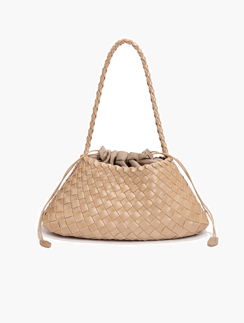 Madeleine Woven Shoulder Handbag