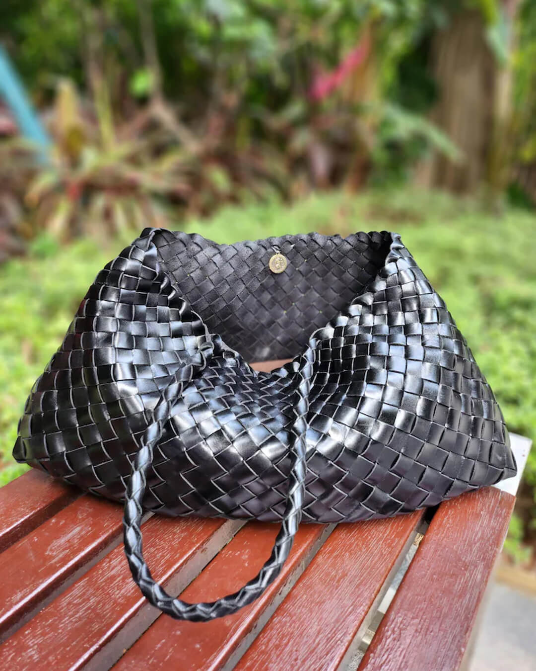 Marissa Oversized Woven Tote Bag