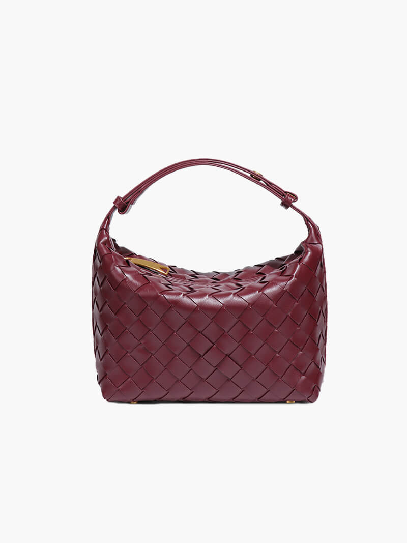 Mica Mini Woven Shoulder Bag