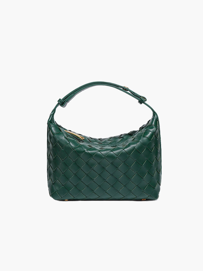 Mica Mini Woven Shoulder Bag