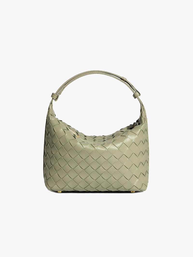 Mica Mini Woven Shoulder Bag