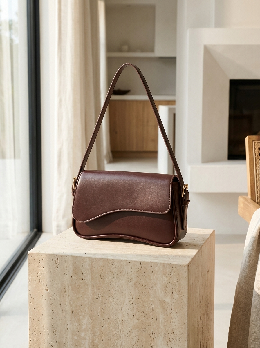 Mila Crescent Shoulder Bag