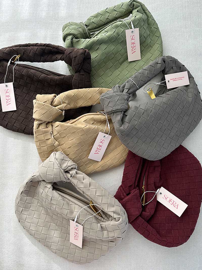Nora Mini Woven Handbag