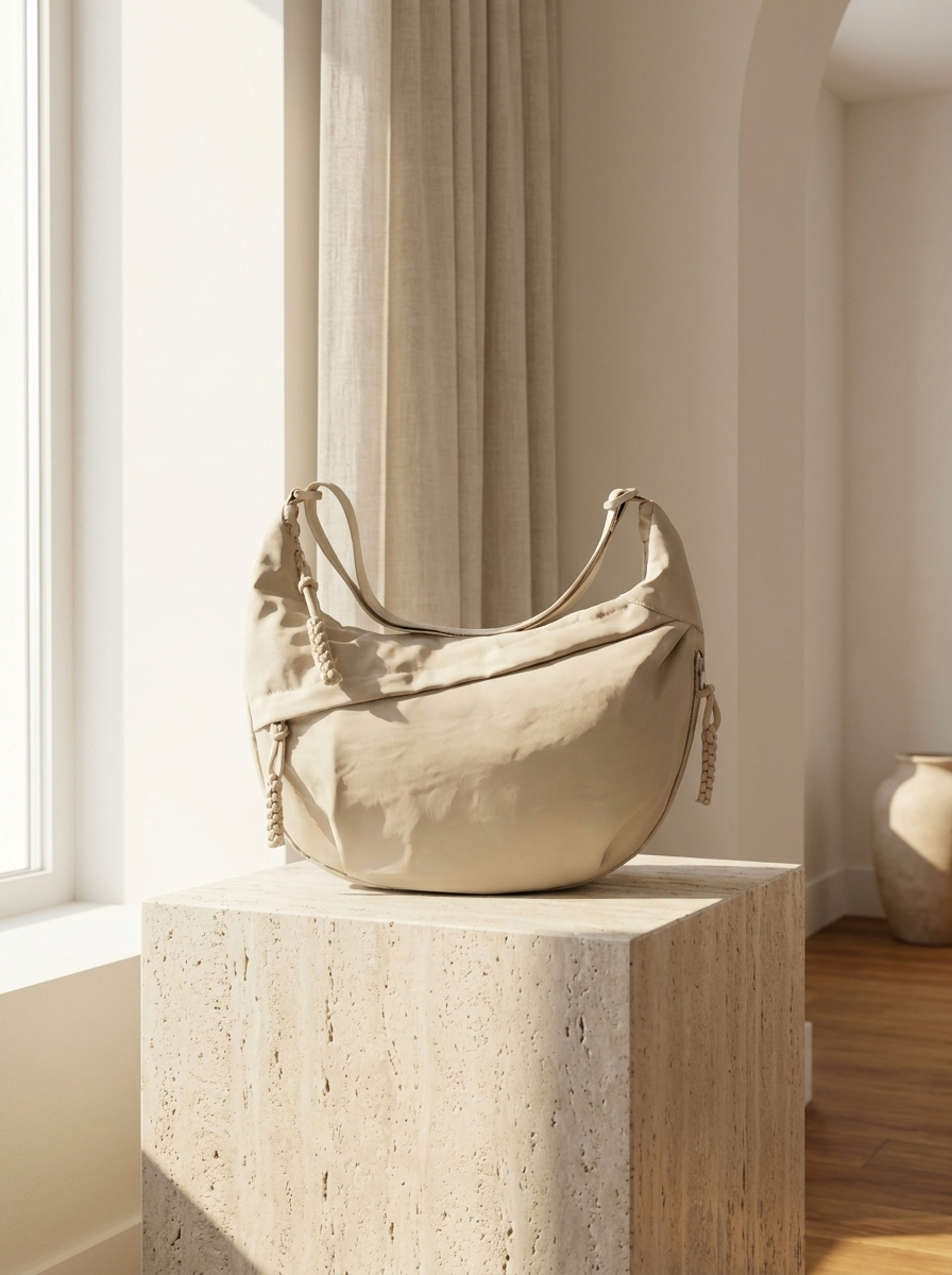 Nova Lightweight Crescent Shoulder Bag