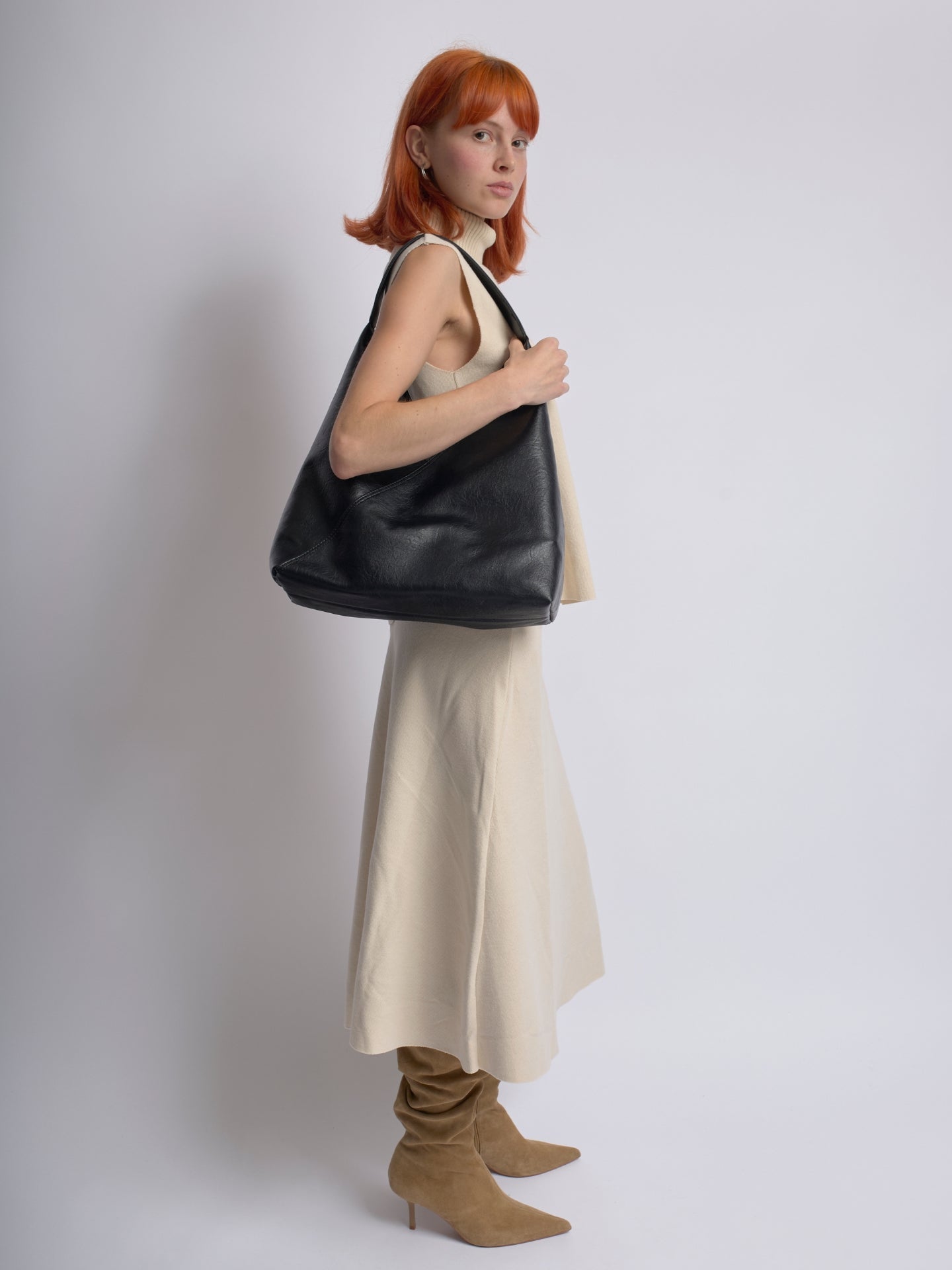 Olivia Leather Shoulder Bag
