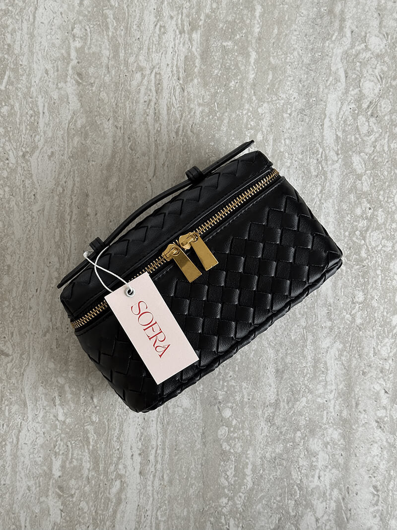 Sophia Woven Crossbody Bag