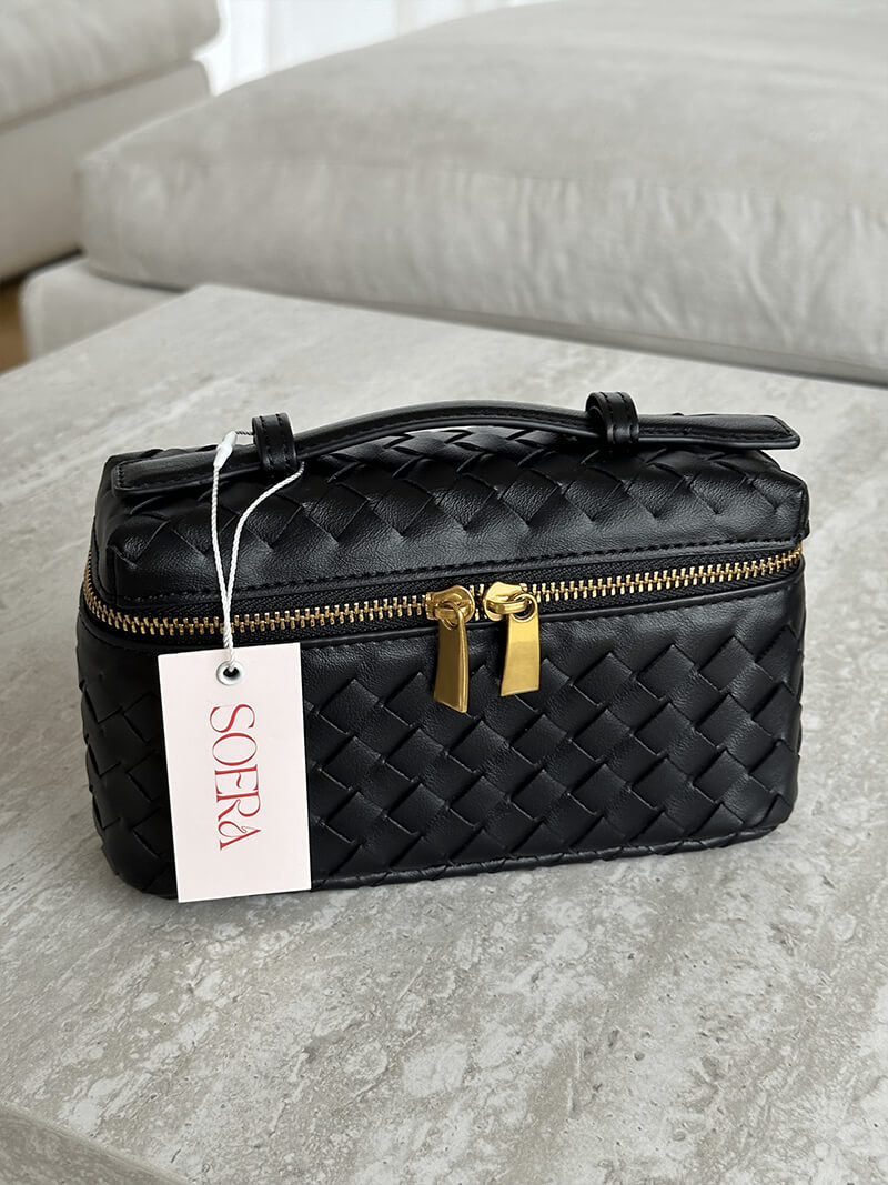 Sophia Woven Crossbody Bag