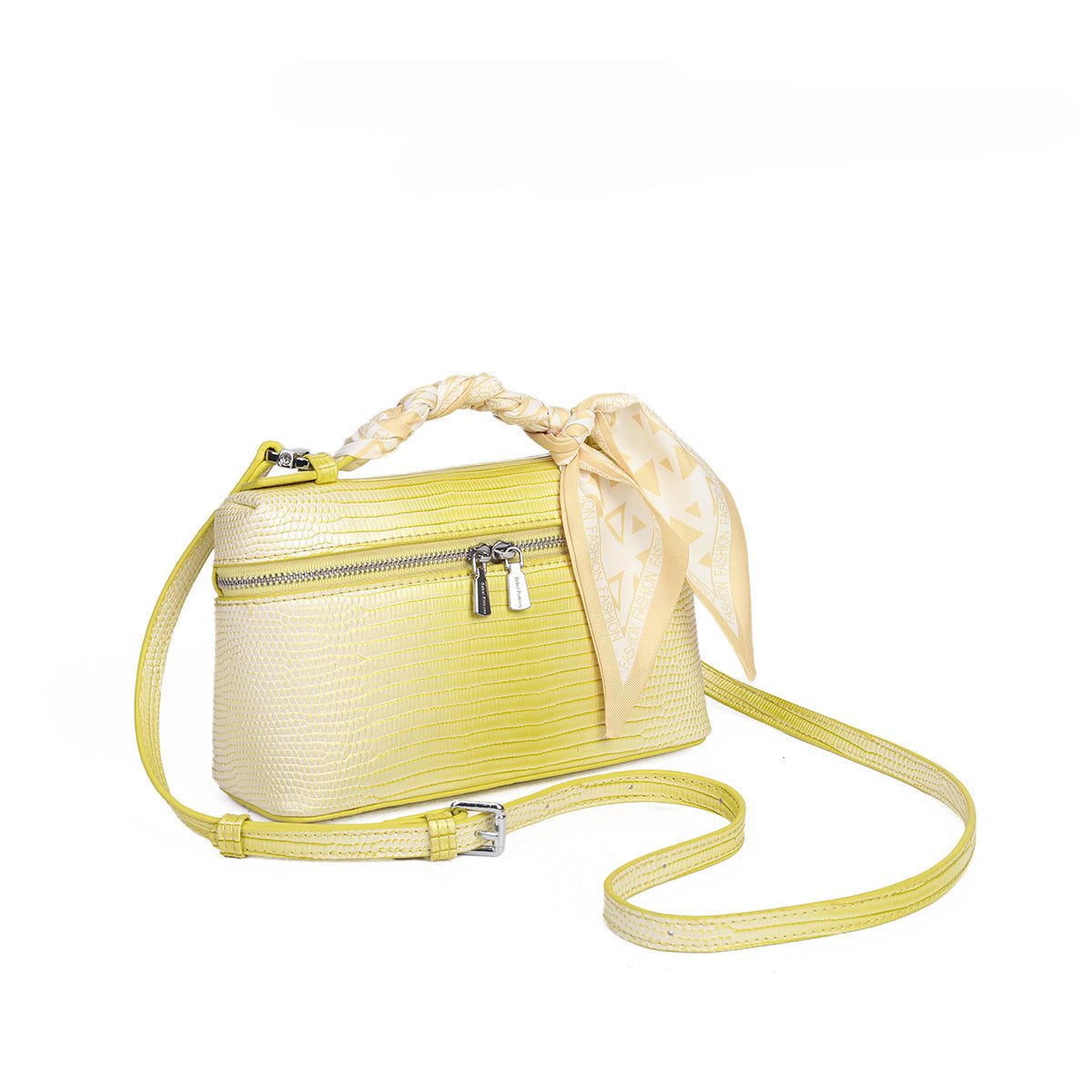 The Celeste Croc Clutch
