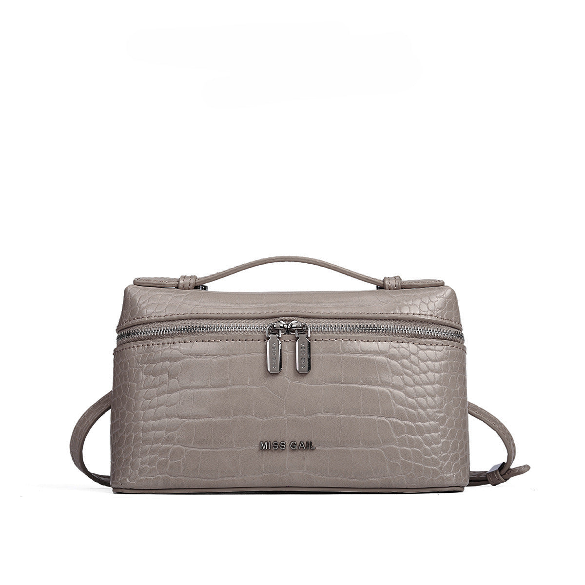 The Celeste Croc Clutch