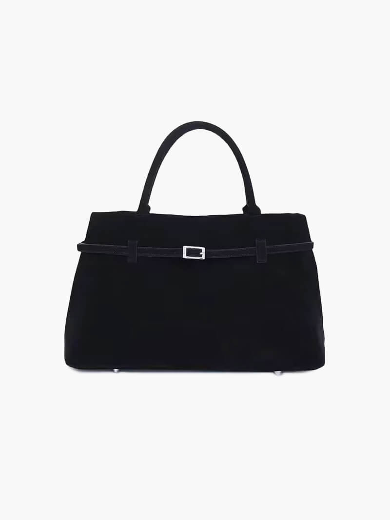 Valentina Suede Carryall Handbag