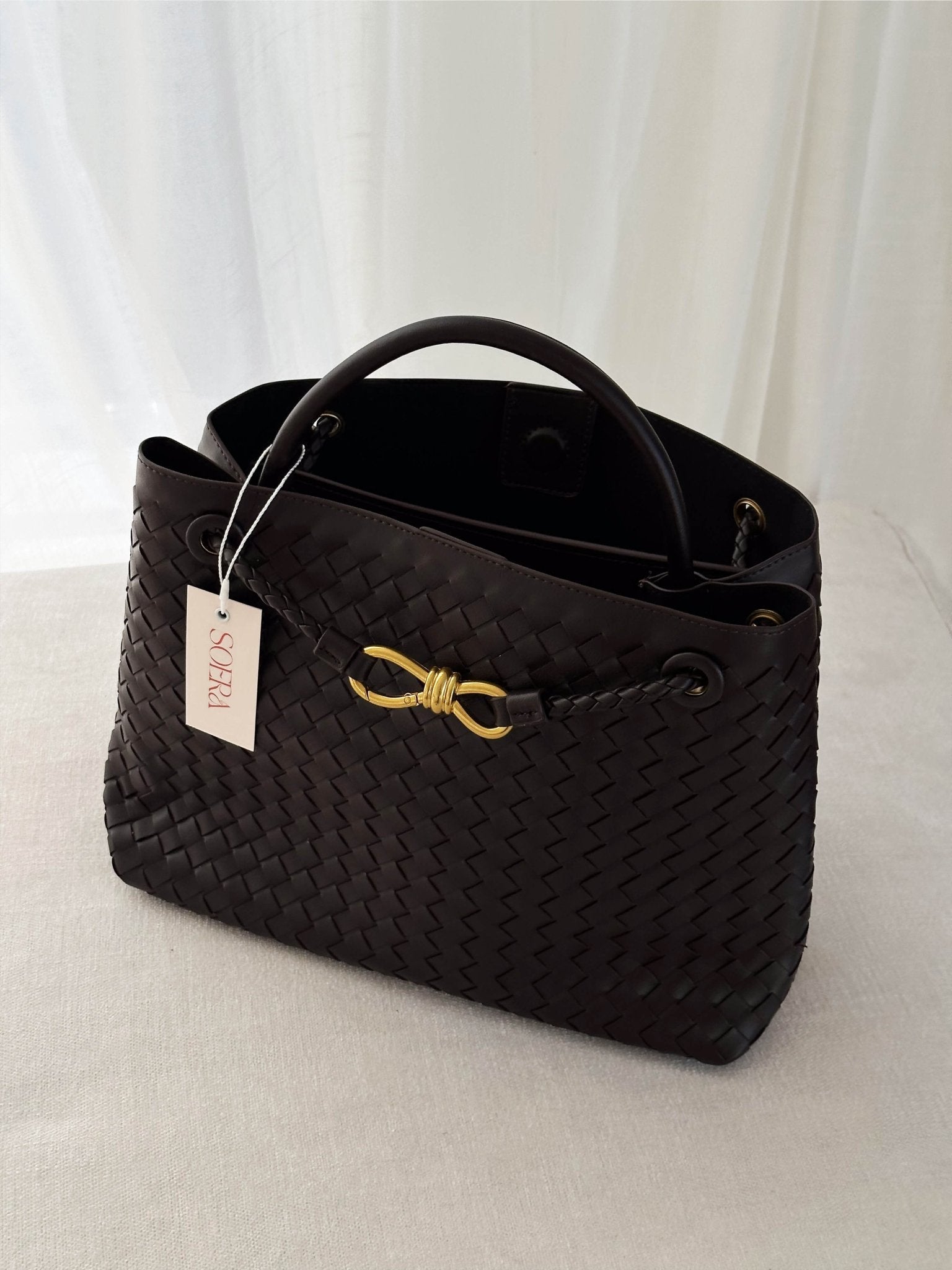 Valentina Woven Handbag