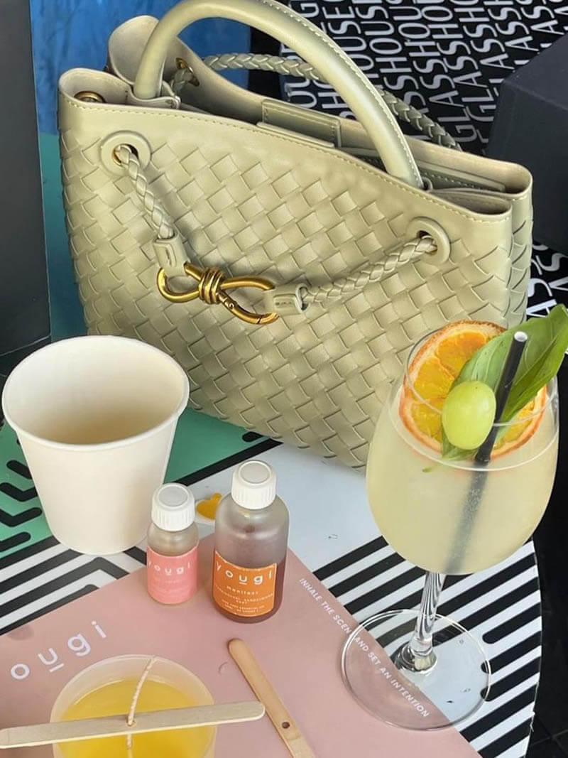 Valentina Woven Handbag