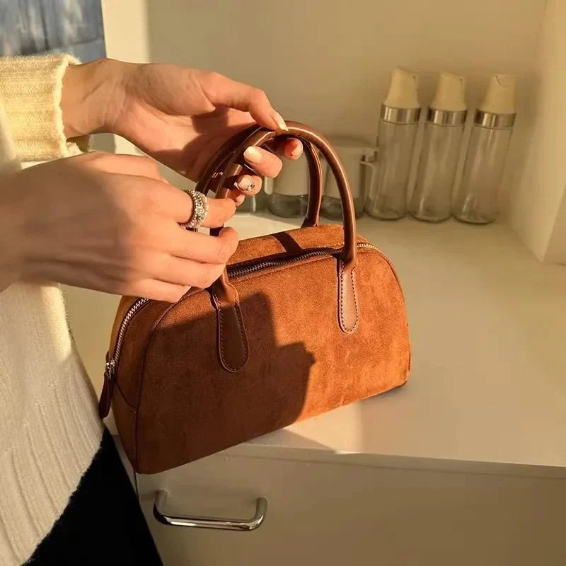 Vivienne Suede Elegance Handbag