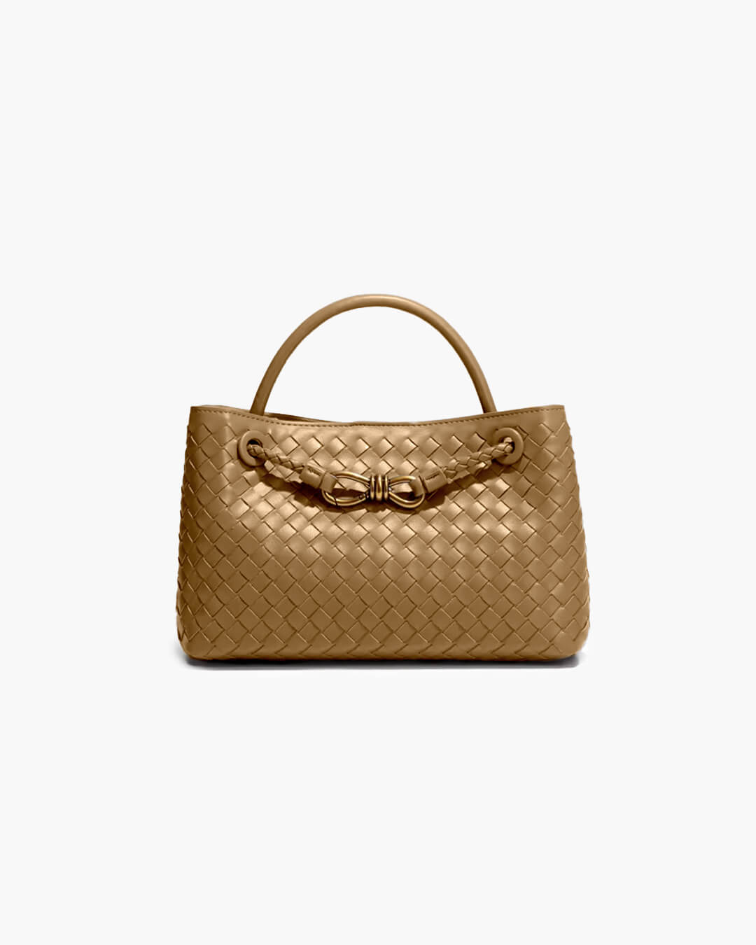 Vivienne Woven Leather Handbag