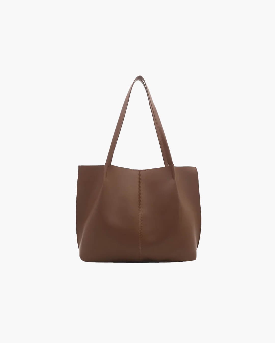 Eleanor oversized faux leather tote bag