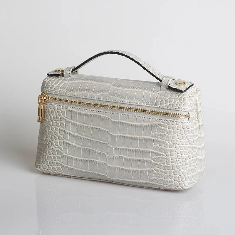 the Celeste Croc Clutch