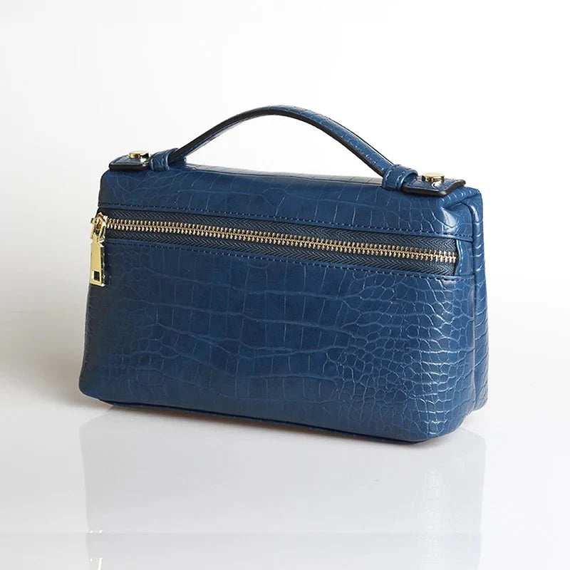 the Celeste Croc Clutch