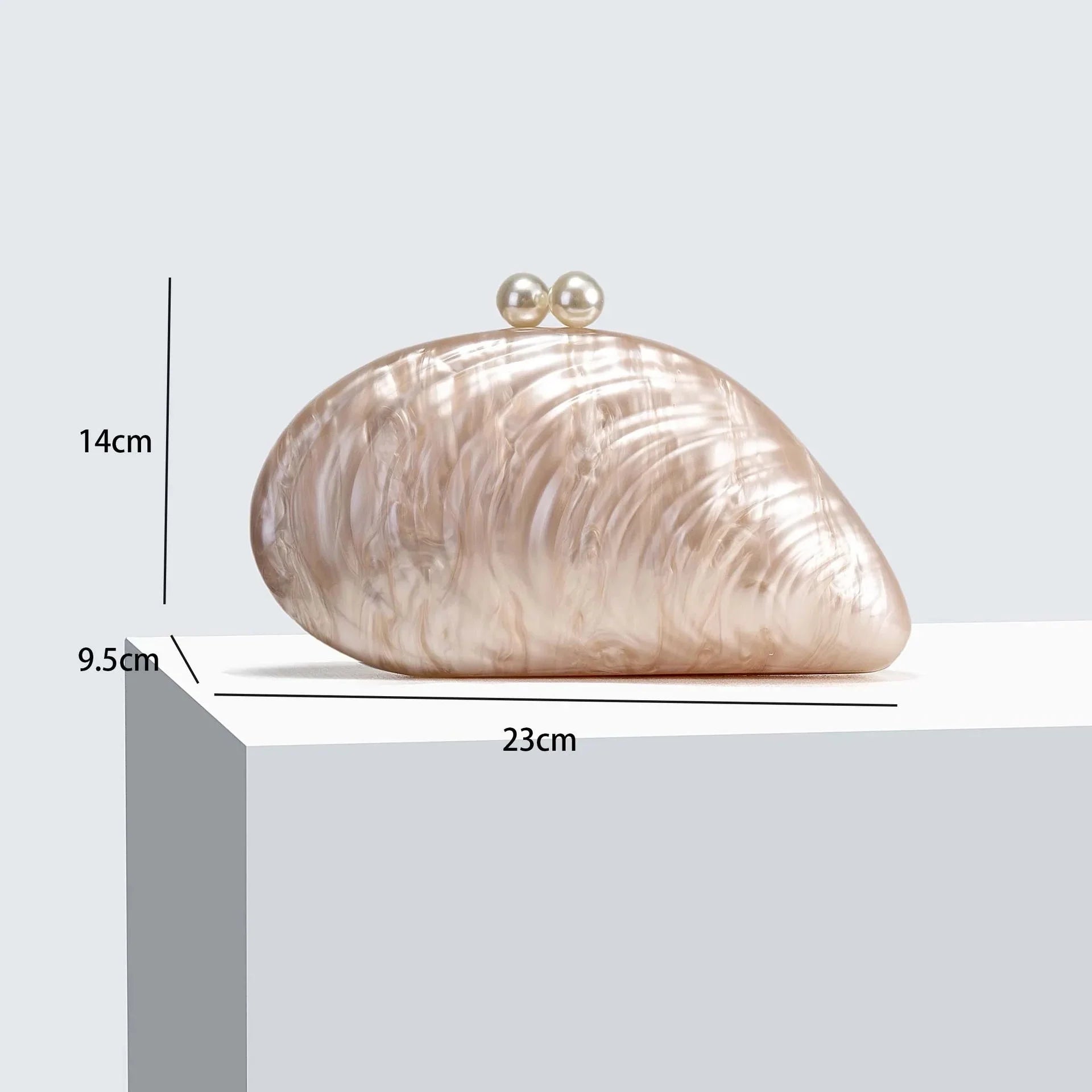 The Arabella Shell Clutch